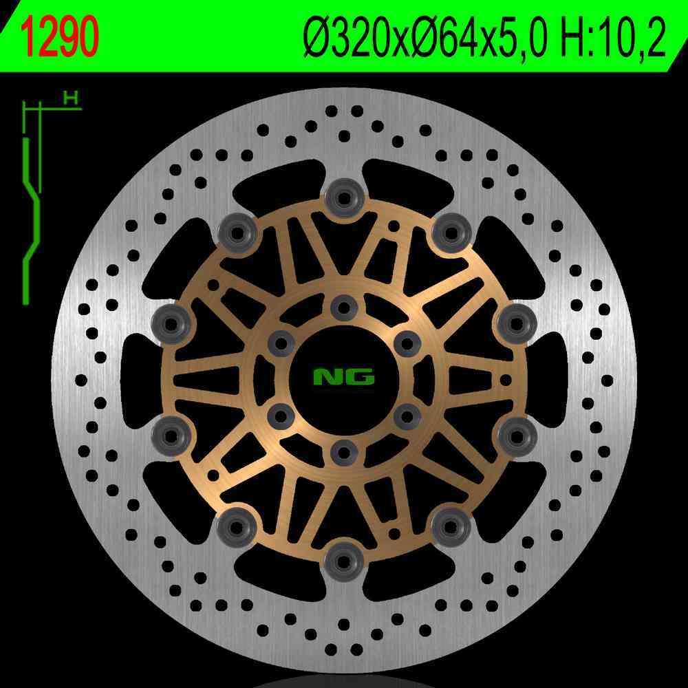 NG Premium Brake Rotor Oem Replacement