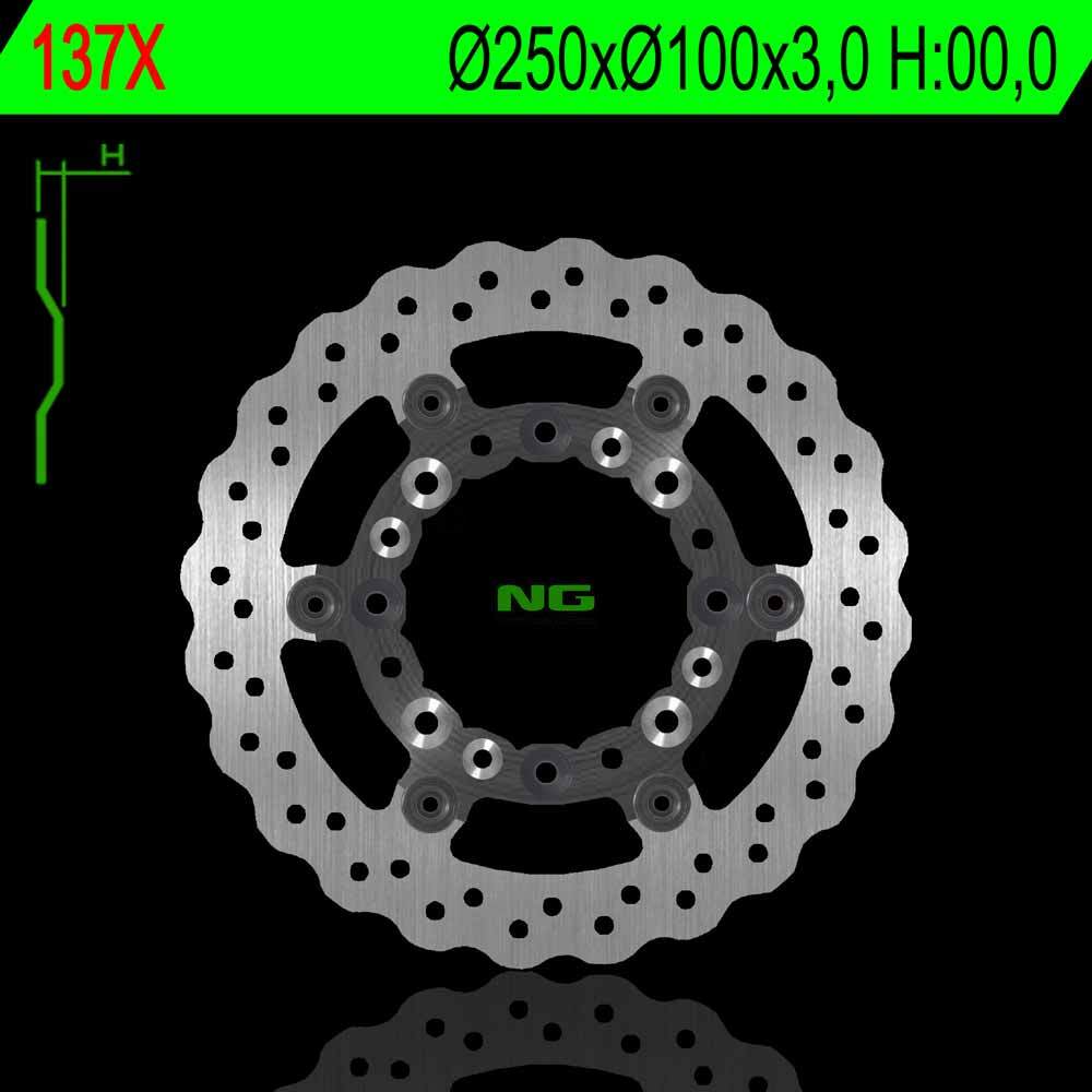 NG Premium Brake Rotor Wave Type