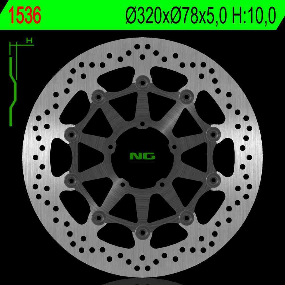 NG Brakes OEM Replacement Rotor