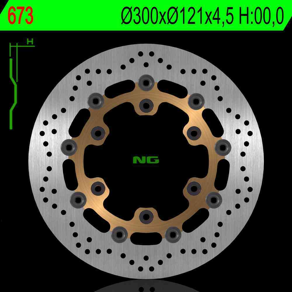 NG Premium Brake Rotor Oem Replacement