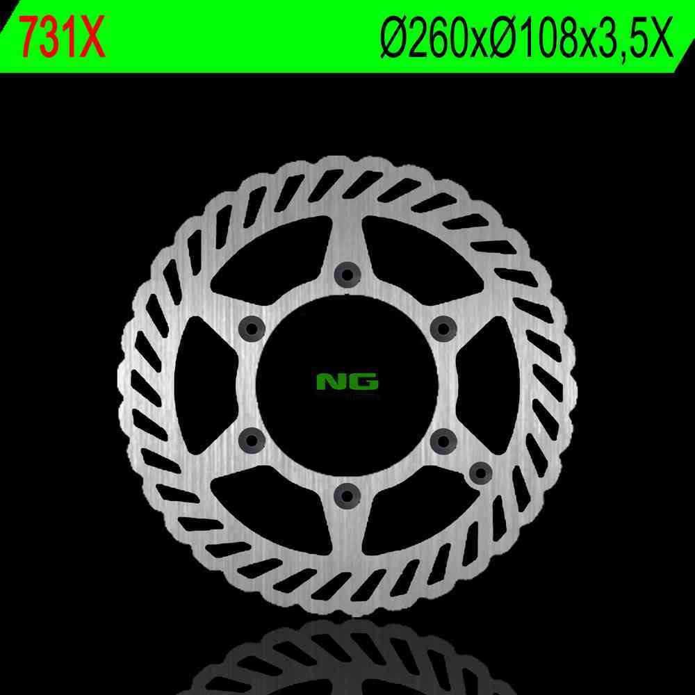 NG Premium Brake Rotor Wave Type