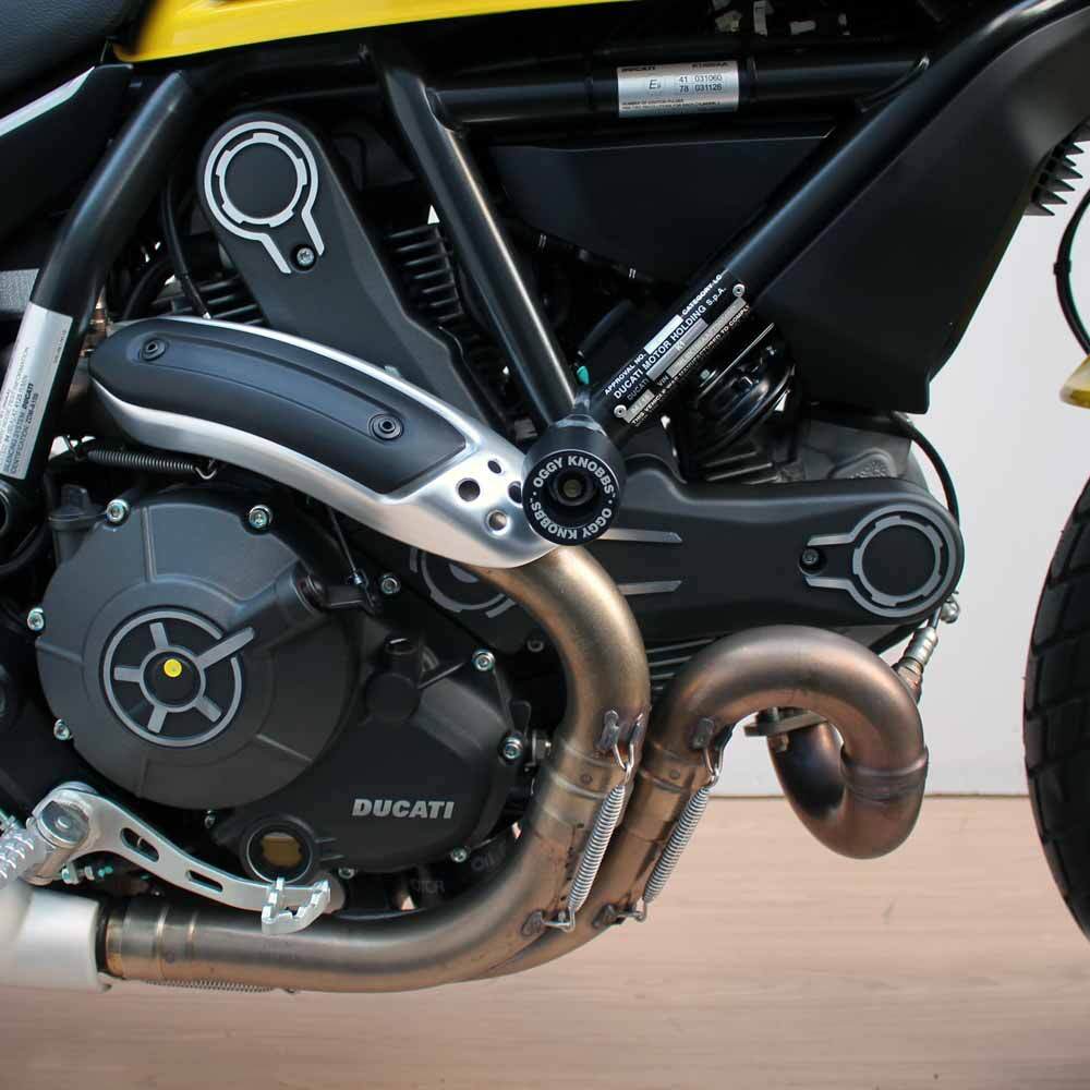 OGGY KNOBB DUCATI SCRAMBLER 15-20 (Black Knobb)