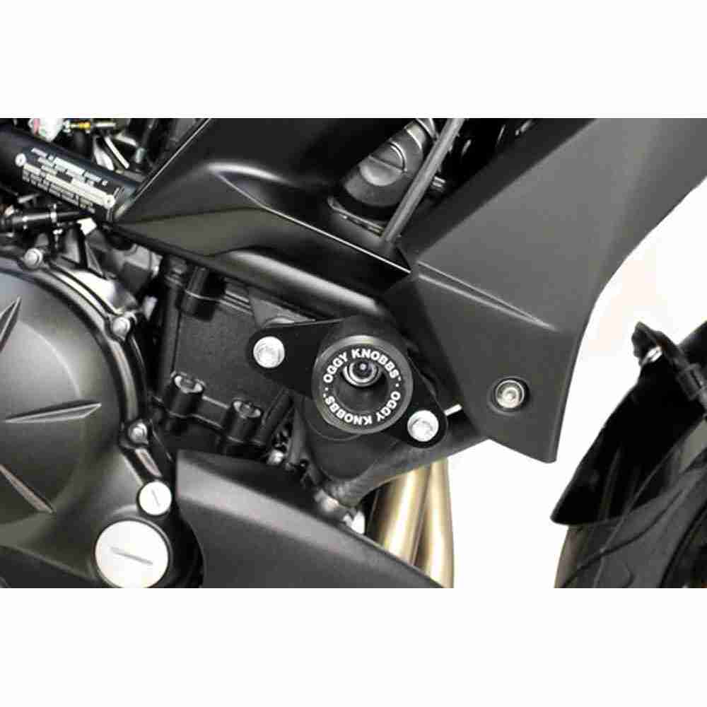 OGGY KNOBB KAWASAKI VERSYS 650 15-21 (Black Knobb)