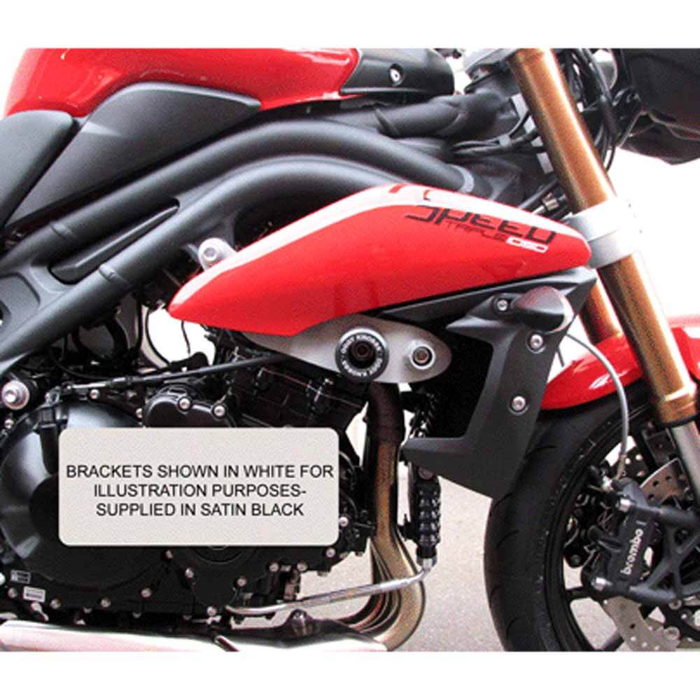 OGGY KNOBB TRIUMPH SPEED TRIPLE 11-15 (Black Knobb)