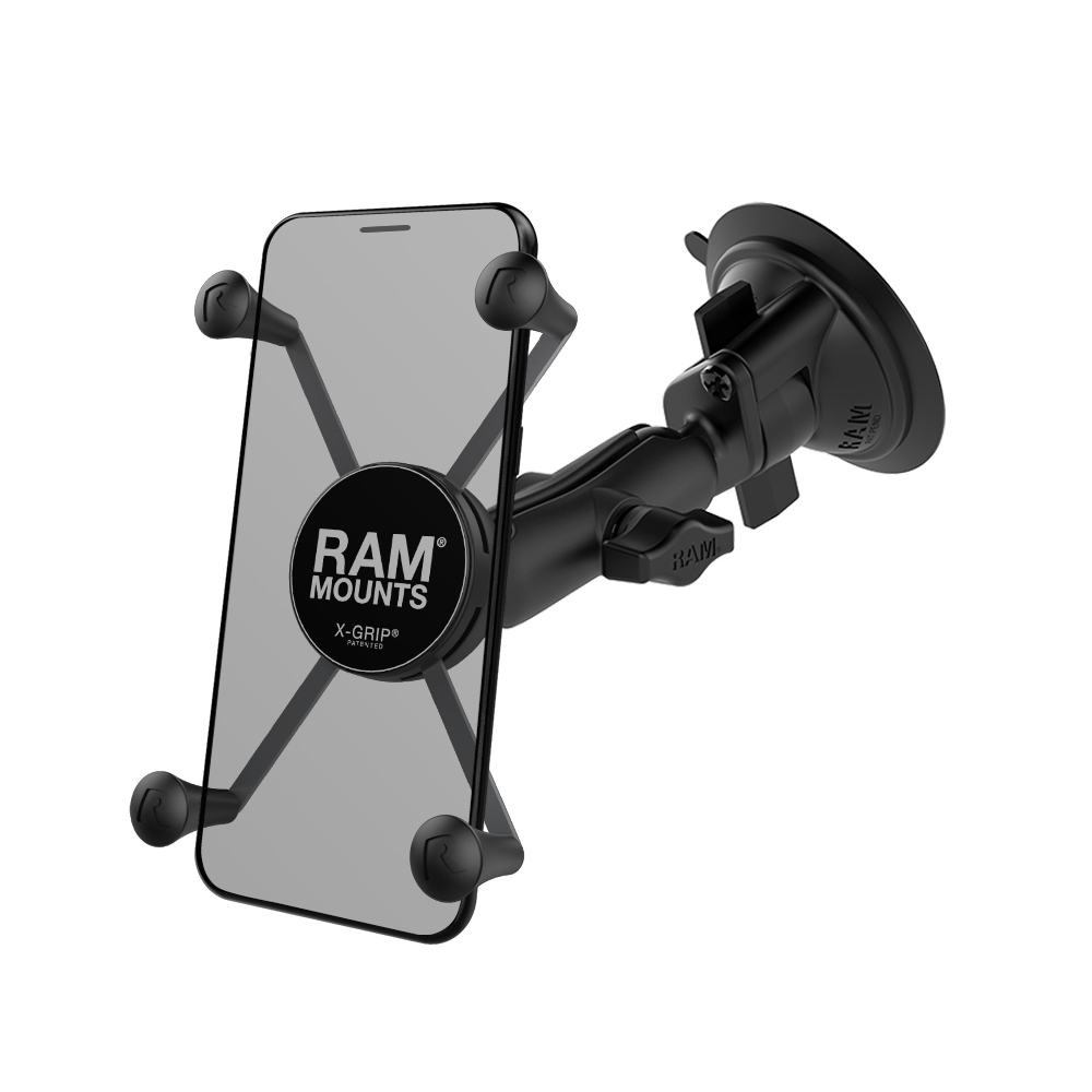 RAM-B-166-UN10U - RAM® X-Grip® Large Phone Mount with RAM® Twist-Lock™ Suction Cup Base