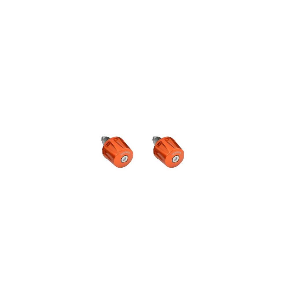 Accossato Handlebar Ends TK001 Aluminium 12 - 20mm orange