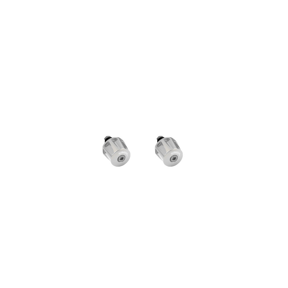 Accossato Handlebar Ends TK001 Aluminium 12 - 20mm silver