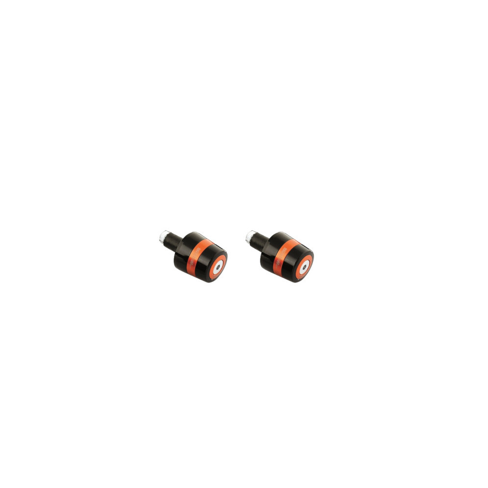 Accossato Handlebar Ends TK002 Aluminium 12 - 20mm orange