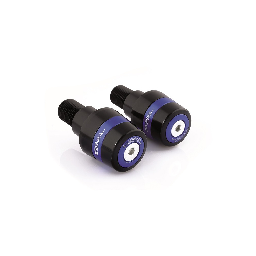 Accossato Handlebar Ends TK003 for Yamaha M16x1.5mm blue
