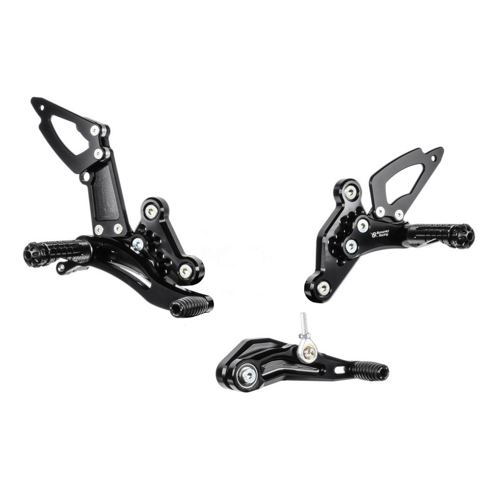 Bonamici Racing Rearsets To Suit Yamaha MT-07/FZ-07 (2014-2018)